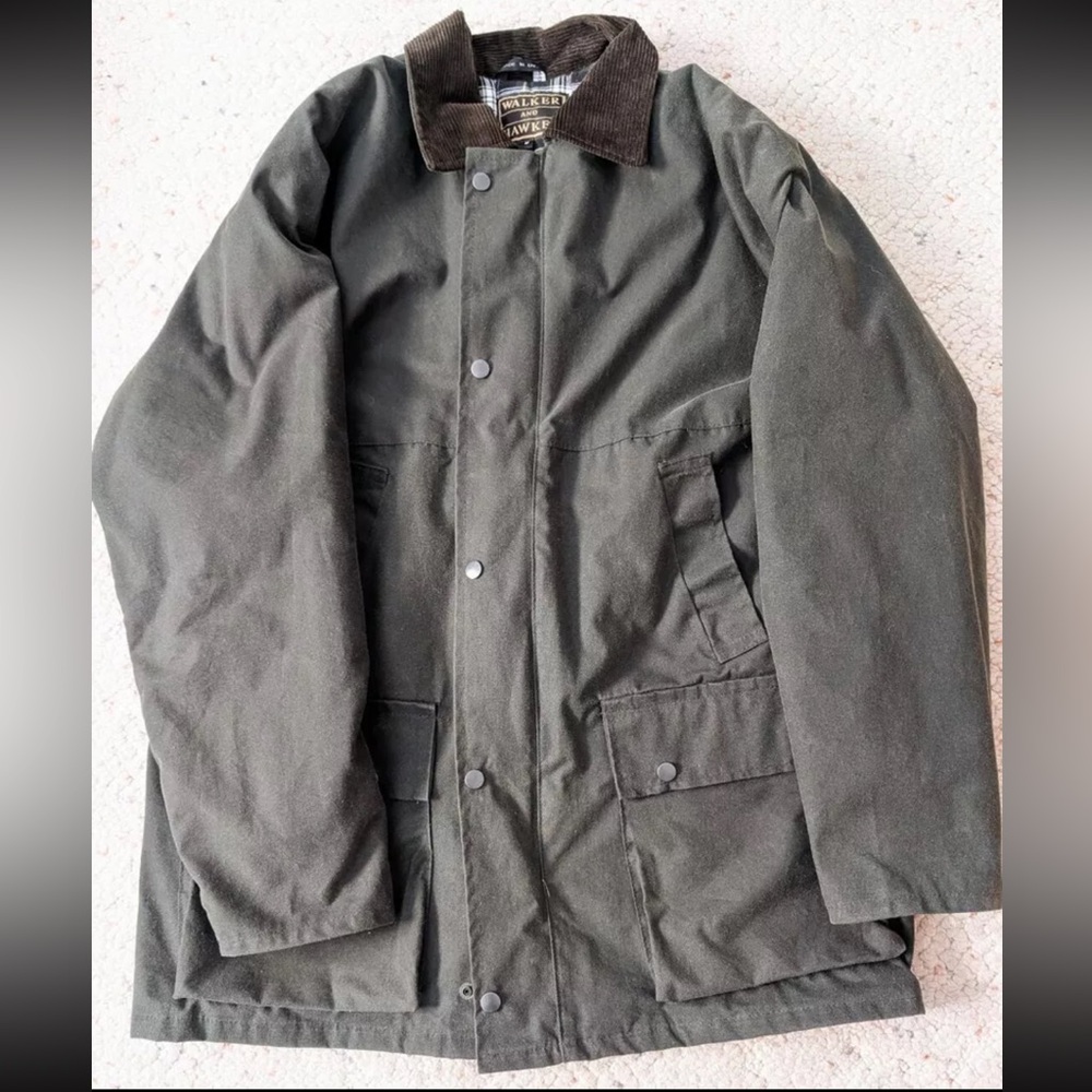 Walker and Hawkes Waxed Jacket - Size M